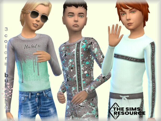 Shirt Long Sleeve By Bukovka Sims 4 CC