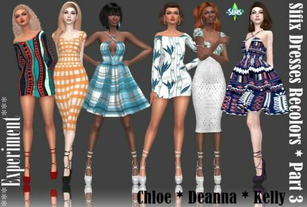 Sifix Dresses Recolors Part 3 At Annett’s Sims 4 Welt Sims 4 CC