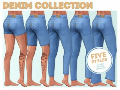 Soli’s Denim Collection By Solistair Sims 4 CC