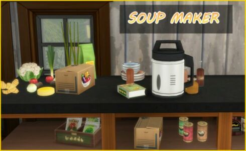Soup Maker Version 0.5 At Icemunmun Sims 4 CC