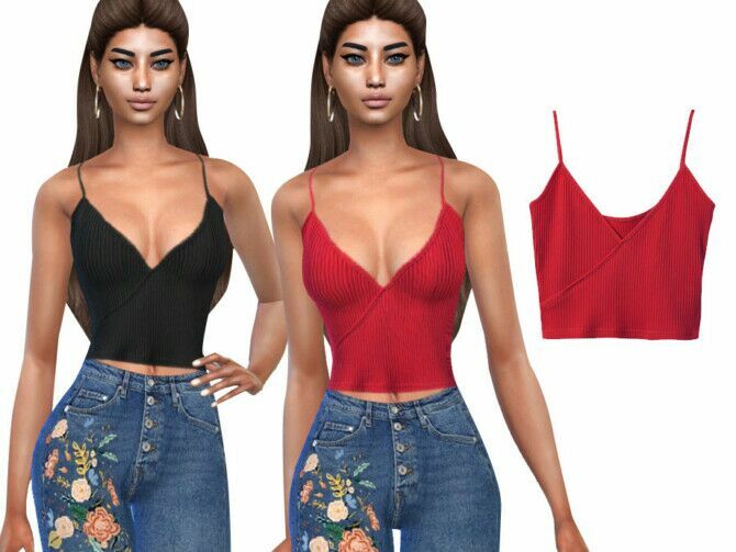 Summer Casual Tops By Saliwa Sims 4 CC