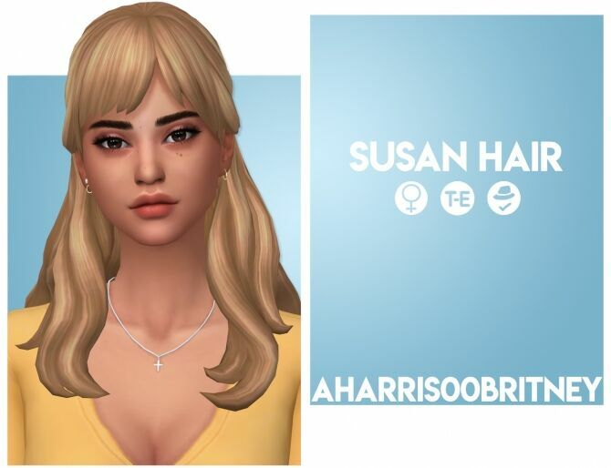 Susan Hair At Aharris00Britney Sims 4 CC