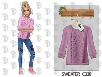 Sweater C338 By Turksimmer Sims 4 CC