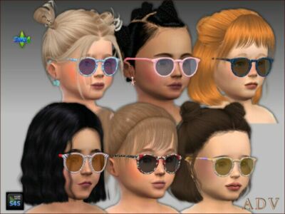 Swimsuits, Turbans And Sunglasses For Toddler Girls At Arte Della Vita Sims 4 CC