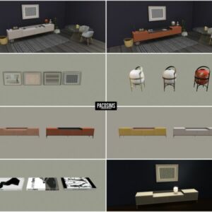 Treku NEW SET (P) At Paco Sims Sims 4 CC