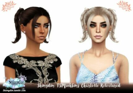 Tsminhsims Charlotte Hair Retexture At Shimydim Sims Sims 4 CC