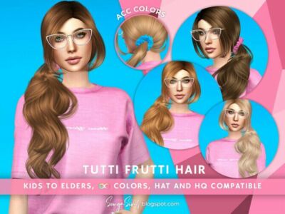 Tutti Frutti ACC Colors By Sonyasimscc Sims 4 CC