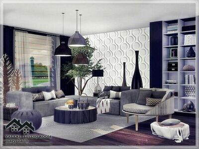 Valeri Living Room By Marychabb Sims 4 CC