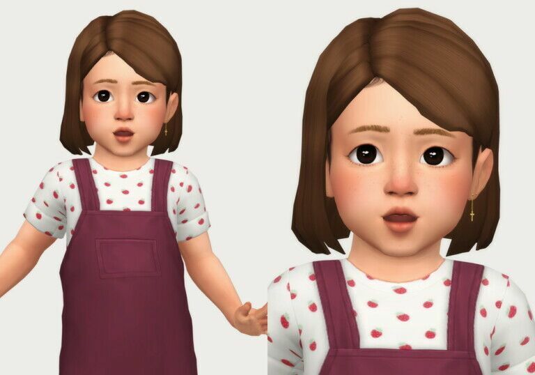 Yerim Hair For Toddlers At Casteru Sims 4 CC