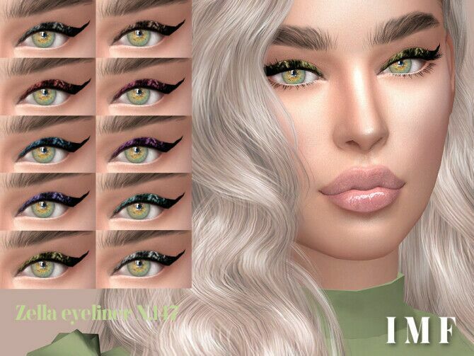 Zella Eyeliner N.147 By Izziemcfire Sims 4 CC