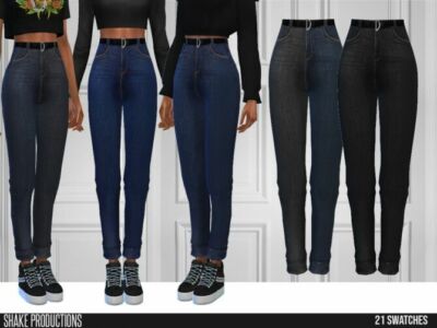 548 Jeans By Shakeproductions Sims 4 CC
