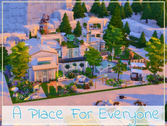 A Place For Everyone By Simmer_Adelaina Sims 4 CC