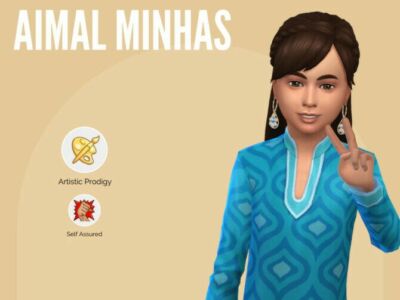 Aimal Minhas By Mini Simmer Sims 4 CC