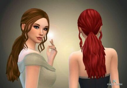Alisha Hairstyle At MY Stuff Origin Sims 4 CC