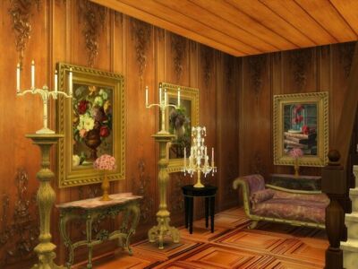Amazing Golden Ornamented Ceilings SET V At Anna Quinn Stories Sims 4 CC