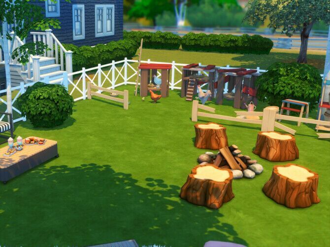 sims 4 cc backyard chill by xogerardine 2