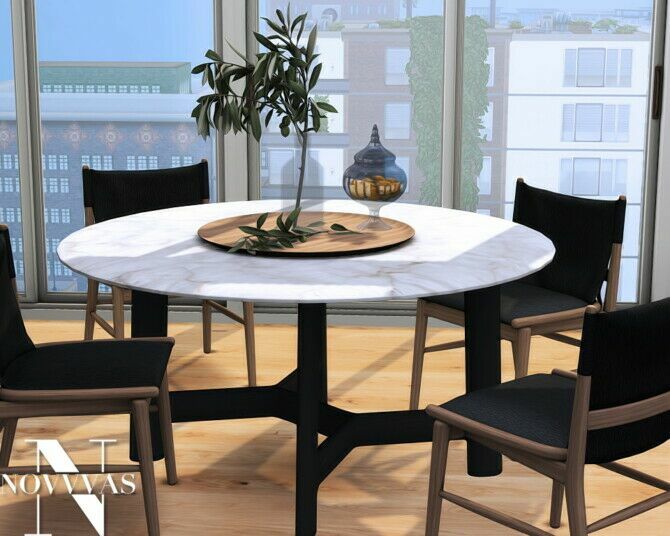 sims 4 cc bb italia furniture set at novvvas 4