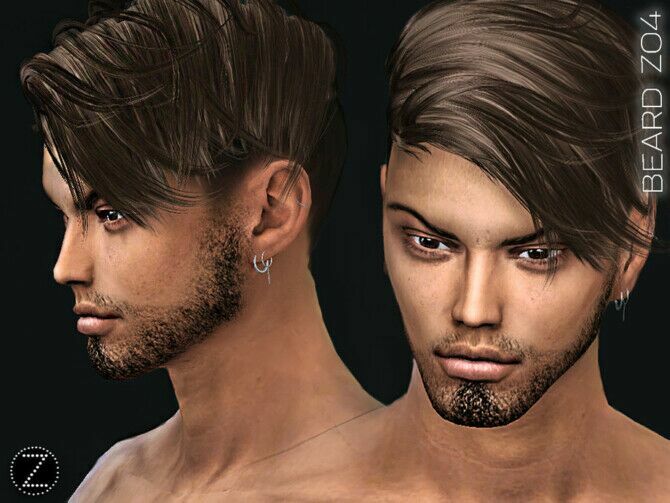 Beard Z04 By Zenx Sims 4 CC