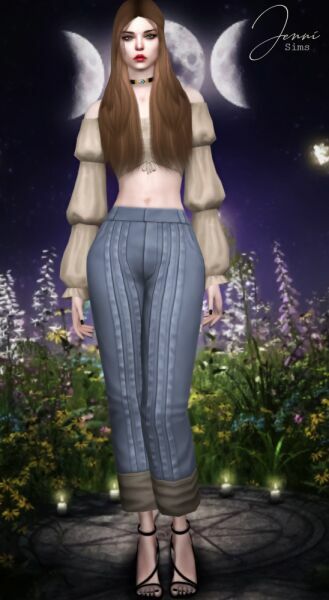 BGC Pants Lines Front At Jenni Sims Sims 4 CC