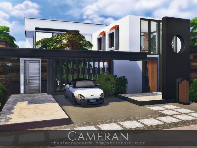 Cameran House By Rirann Sims 4 CC