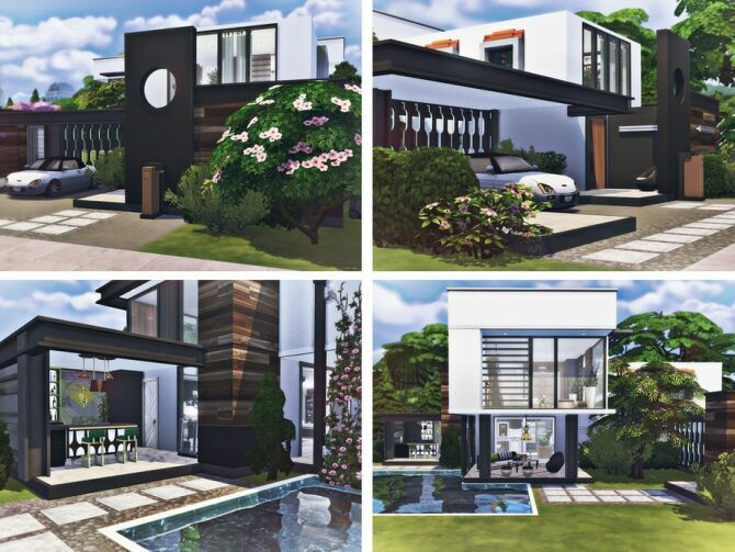 sims 4 cc cameran house by rirann 2