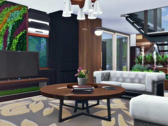 sims 4 cc cameran house by rirann 3