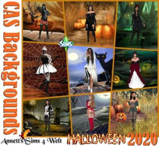 CAS Backgrounds – Halloween 2020 At Annett’s Sims 4 Welt Sims 4 CC