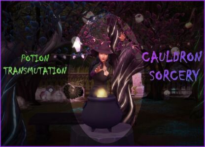 Cauldron Potion Transmutation At Icemunmun Sims 4 CC