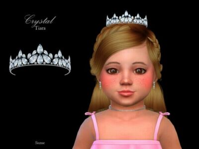 Crystal Tiara Toddler By Suzue Sims 4 CC