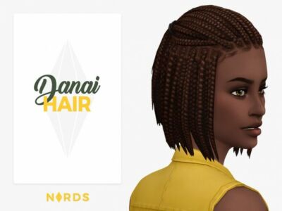 Danai Hair By Nords Sims 4 CC