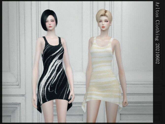 Dress 20210602 By Arltos Sims 4 CC