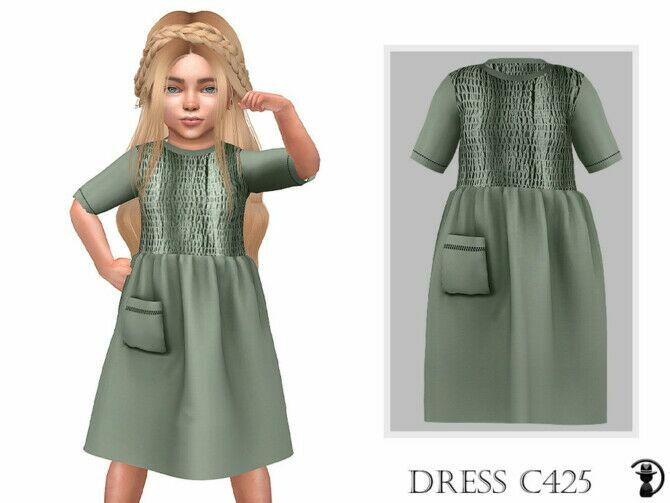 Dress C425 By Turksimmer Sims 4 CC