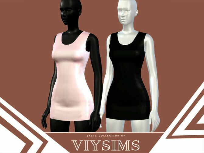 Dress III Basic Collection By VIY Sims Sims 4 CC