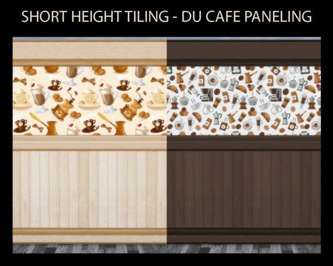 sims 4 cc du cafe series style decor by simmiller 2