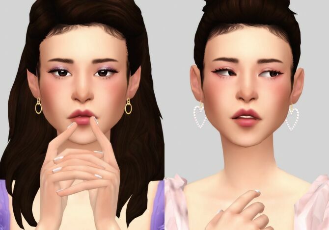 Earrings Pack At Casteru Sims 4 CC