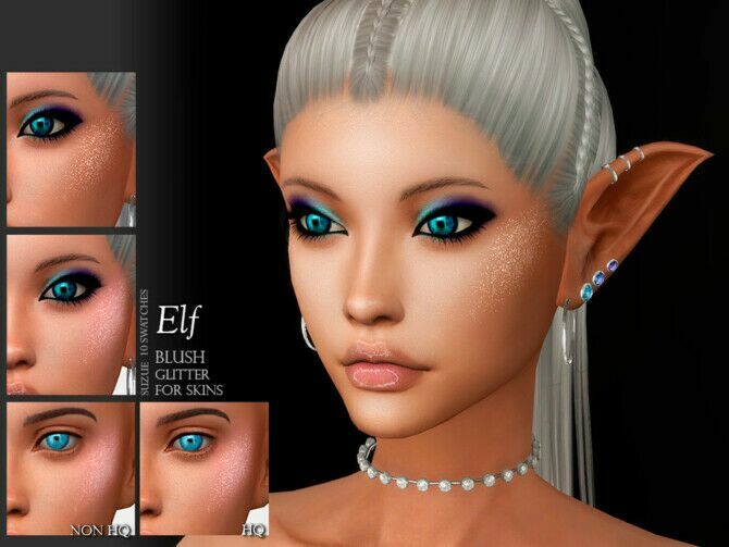 ELF Blush N14 By Suzue Sims 4 CC