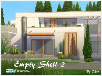 Empty Shell 2 By Philo Sims 4 CC