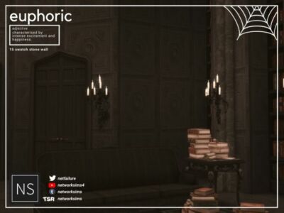 Euphoric Stone Walls By Networksims Sims 4 CC