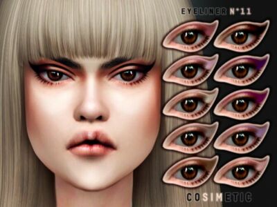Eyeliner N11 By Cosimetic Sims 4 CC