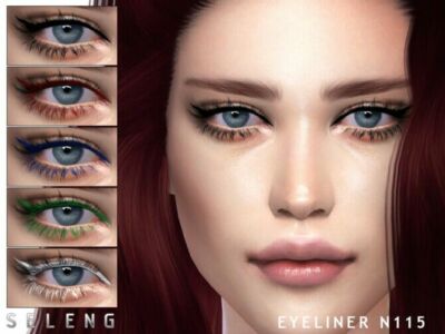Eyeliner N115 By Seleng Sims 4 CC