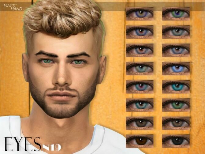 Eyes N19 By Magichand Sims 4 CC