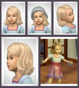 Florike Toddler Hair At Birksches Sims Blog Sims 4 CC