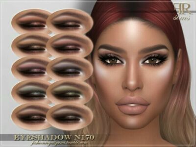 FRS Eyeshadow N170 By Fashionroyaltysims Sims 4 CC