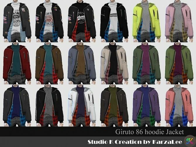 sims 4 cc giruto 86 hoodie jacket at studio k creation 3