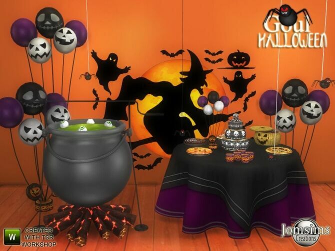 sims 4 cc goul halloween 2020 by jomsims 2