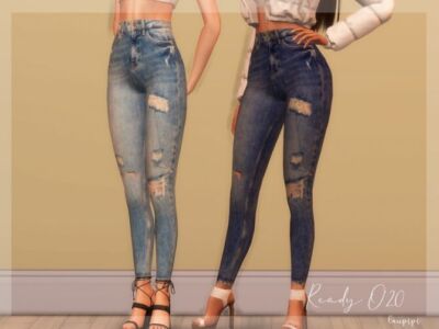 Jeans MO01 By Laupipi Sims 4 CC