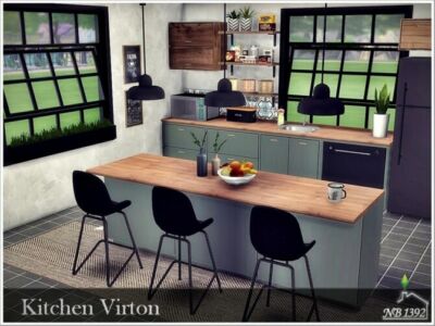 Kitchen Virton By Nobody1392 Sims 4 CC