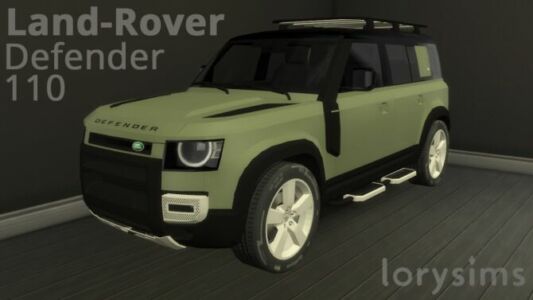 Land Rover Defender 110 At Lorysims Sims 4 CC