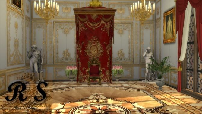 sims 4 cc let them be enthroned set at regal sims 4