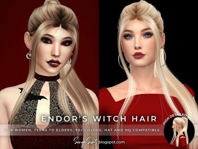 sims 4 cc let there be light endors witch may hairs at sonya sims 2